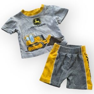 🔥5 FOR $25🔥John Deere Matching Set Baby Boy, Size 12M